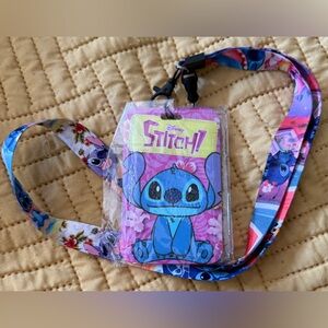 Stitch Lanyard with ID Holder